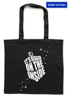 Dr Who Parody Tote Bag Tardis it's bigger on the inside fun funny rude sci fi