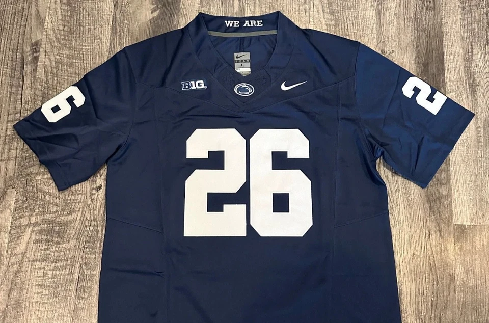 (Duty-Free ) Men's Penn State Saquon Barkley #26 Stitched Jersey All Size S-3XL - Image 3 of 4