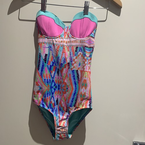 New Bnwt Cozi By Jennifer Hawkins Swimsuit Bathers Size 6 One Piece Strapless - Picture 1 of 6