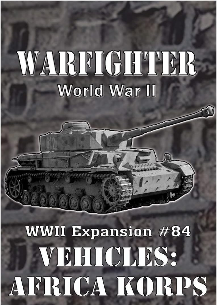 Игры Дэна Версена Дополнение 84 для Warfighter WWII - Техника Африканского корпуса 3790₽