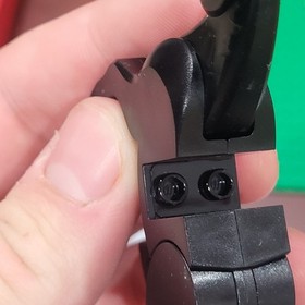 Lego Horse Armored Red Barding From Set 70402 Gatehouse Raid Black Dragon Heads