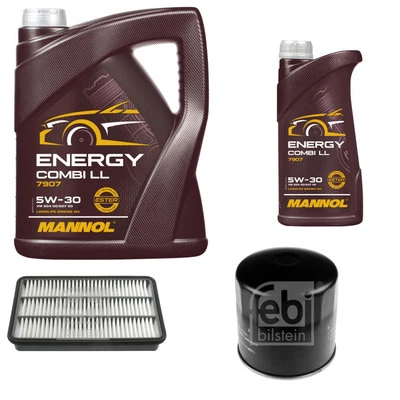 Febi BILSTEIN Inspection Set 6L mannol Energy Combi Ll 5W-30 pour Lexus Rx - Photo 1/4