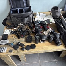 2 X Canon EOS 30D And 20D DSLR 8.1MP Digital SLR Camera Working Huge Bundle