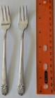 Melody International Silver silver plate 1954 Cocktail/Seafood  Forks, set of 2 — photo 4