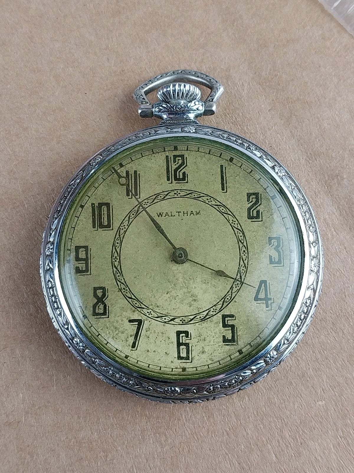 Waltham Vintage 1919 12s 7j Model 1894 Grade 210 Pocket Watch