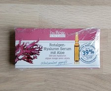 Rotalgen-Hyaluron Serum mit Aloe 10 Ampullen je 2ml, Anti-Aging Ampullen