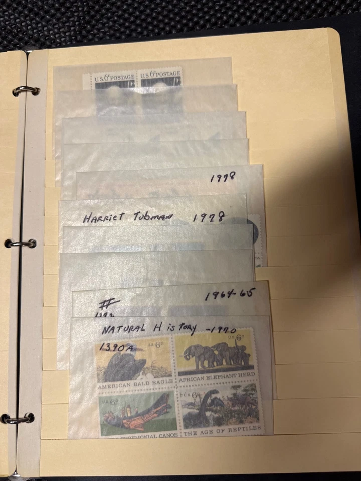 Lote de colección de estampillas postales de Estados Unidos - hojas y bloques como nuevos Foto 3 de 4