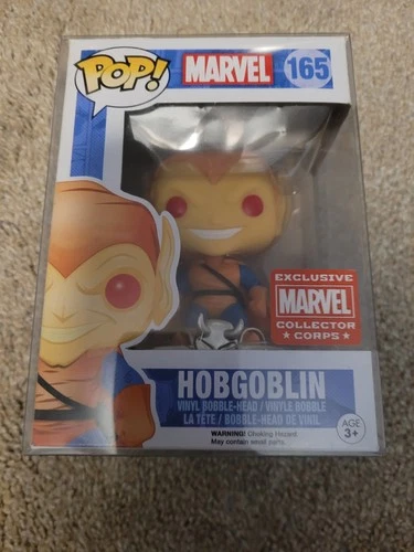 Funko Pop! Marvel #165 Hobgoblin Marvel Collector Corps Exclusive (Vaulted) RARE