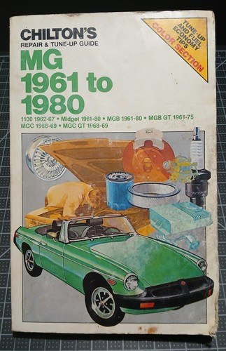 Chilton's MG 1961-80 Repair Manual