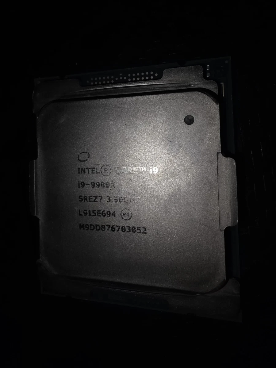 Intel Core i9 X-Series Intel Core i9-9900X Processor Model