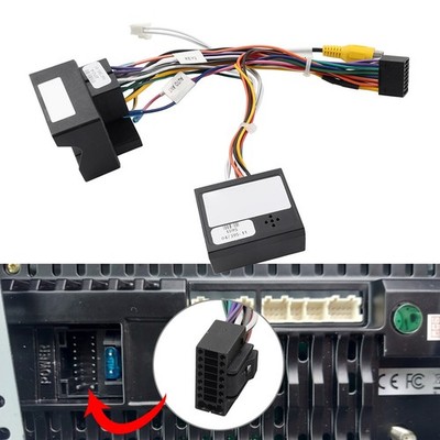 Car Audio Player 16pin Power Cable Adapter For Skoda For VW Golf