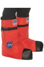 Brand New NASA Inspired Astronaut Adult Boot Tops Orange