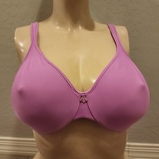 Bali Bra 36D Pink Underwire Unlined 3383