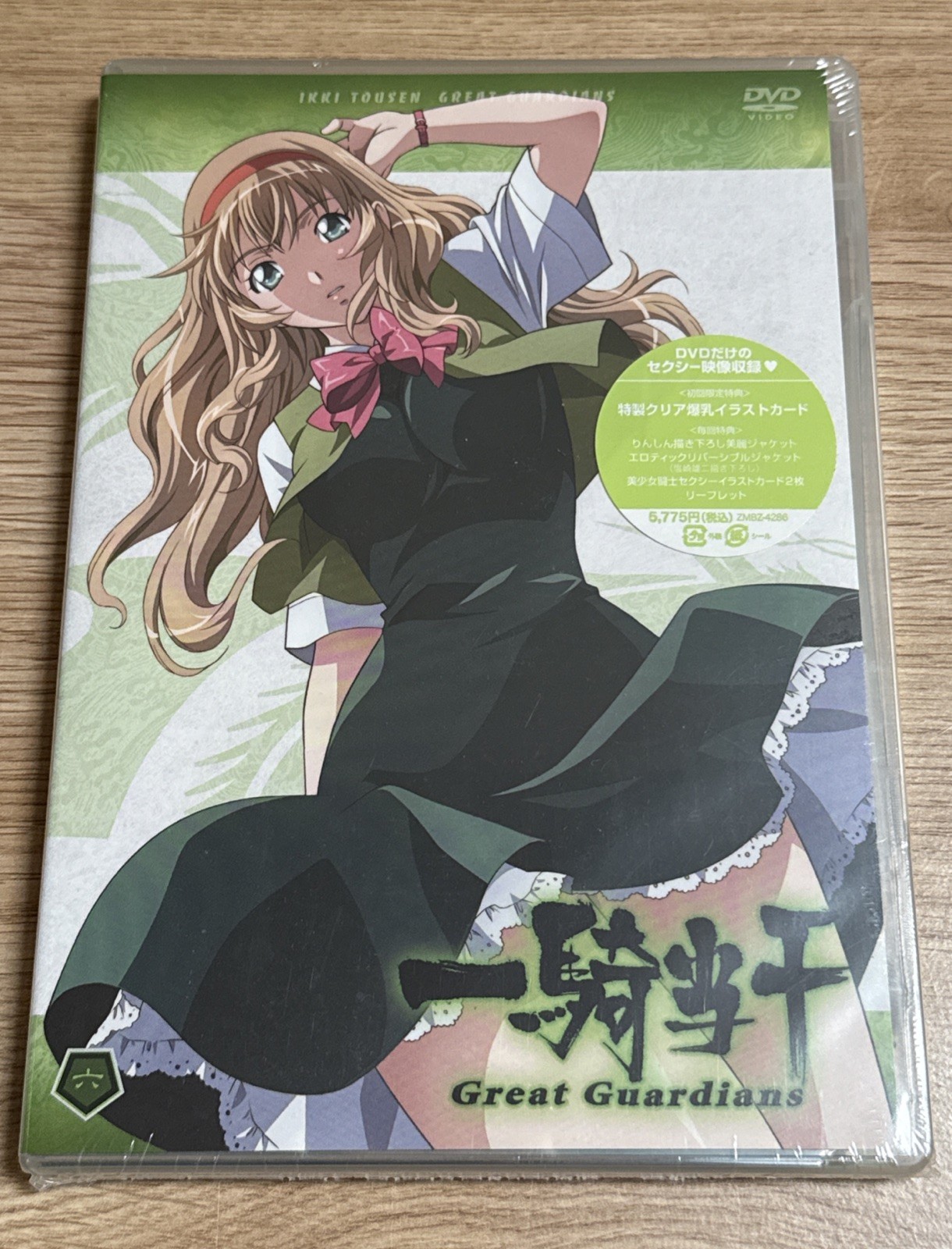 Ikkitousen Great Guardians Vol.6 DVD Japanese Anime - Brand New & Sealed