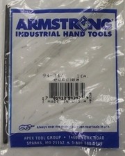 Armstrong Hex Bit Replacement 4mm X 38 Drive Usa 94-347 Armstrong Hex Bit Replacement 4mm X 38 Drive Usa 94-347
