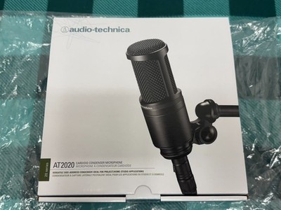 Audio Technica AT-2020 Cardioid Condenser Microphone AT2020 XLR