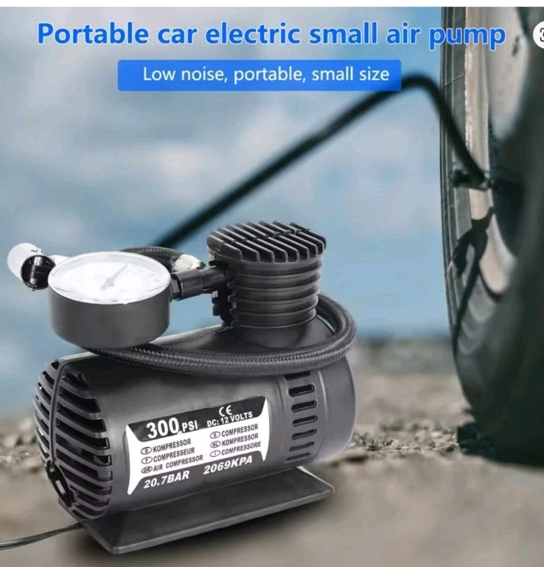 Automatic Car Electric Tire Air Inflator Pump New