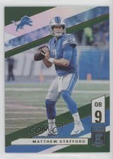 2019 Panini Donruss Elite Green Matthew Stafford #31 17wc