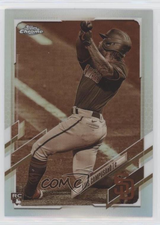2021 Topps Chrome Sepia Refractor Luis Campusano #135 uk2