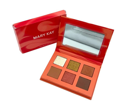 MARY KAY INNER FIRE EYE SHADOW PALETTE~6 SHADES~MATTES & SHIMMERS~FULL SIZE NEW