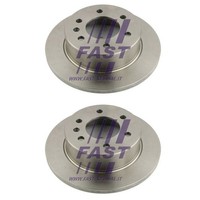 2X Fast Bremsscheiben 298Mm Voll Hinten Passend FüR MERCEDES-BENZ Sprinter VW