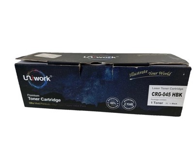Uniwork Compatible CRG-045 HBK Black Laser Toner for Canon LBP611C 1-black 