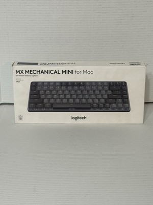 Logitech MX Master Series Mechanical Mini Keyboard For Mac And IPad Bluetooth +