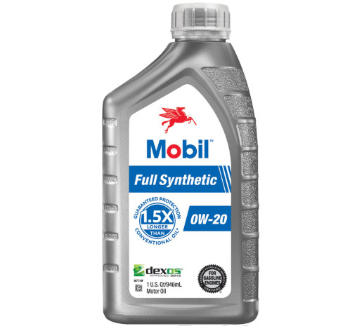Mobil 1 125197 0W-20 Full Synthetic Motor Oil SAE Engine Oil 1 Quart
