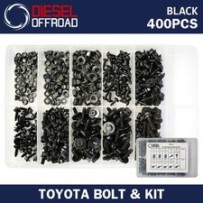 BOLT + NUT KIT 400 PCS FOR RACE CAR,RALLY CAR,DRIFTCAR,TRACK CAR,GTR,GTS-T,180SX