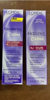 Loreal Excellence Creme Color 9 1/2.1 Extra LT Ash Blonde 1.74 oz (2 pack) last