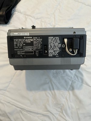 Hitachi CK-200 Portable TV 5” CRT Solid State Color Television