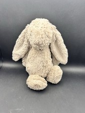 Jellycat Bashful Bunny Rabbit Light Brown Tan Medium 11” Plush Stuffed Animal