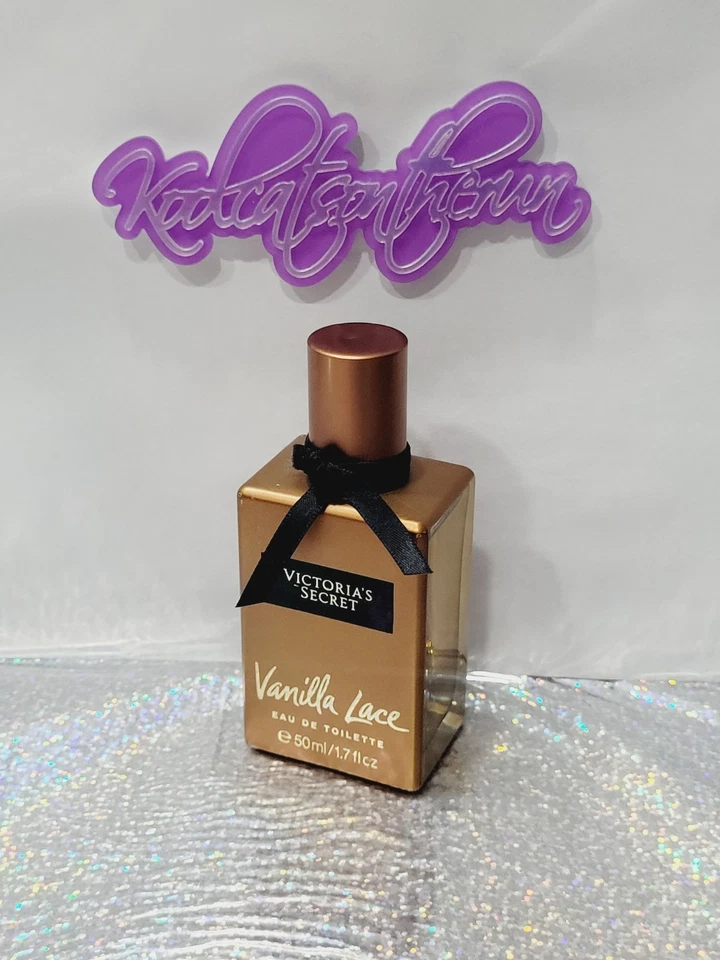 Victoria's Secret VAINILLA LACE Eau De Toilette EDT Perfume Fragancia 1.7 oz/50 ml Foto 4 de 4