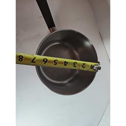 Vintage Sears Maid Of Honor 1.5 Quart Pan Copper Bottom Stainless Steel No Lid - Picture 8 of 13
