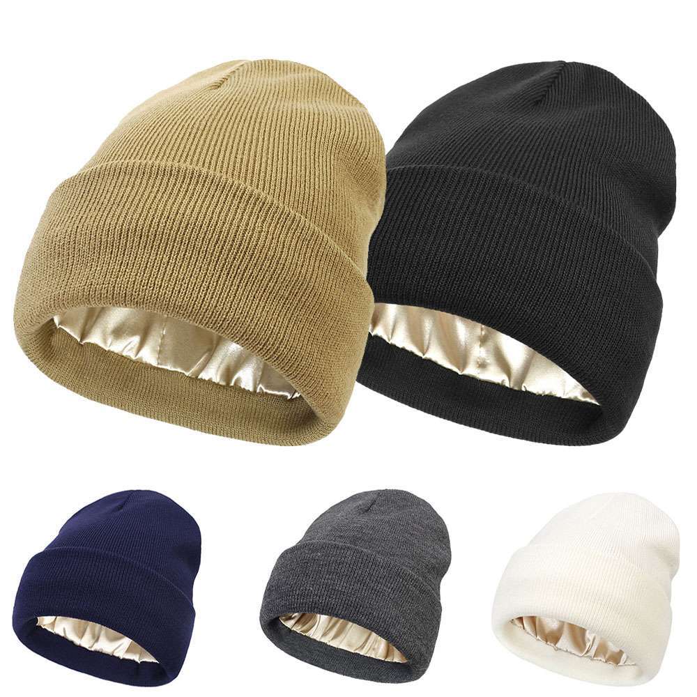 Knit Satin-Lined Beanie - Acrylic Pull-On Hat Carhartt Knit Satin-Lined Beanie at Tractor Supply Co main image 2