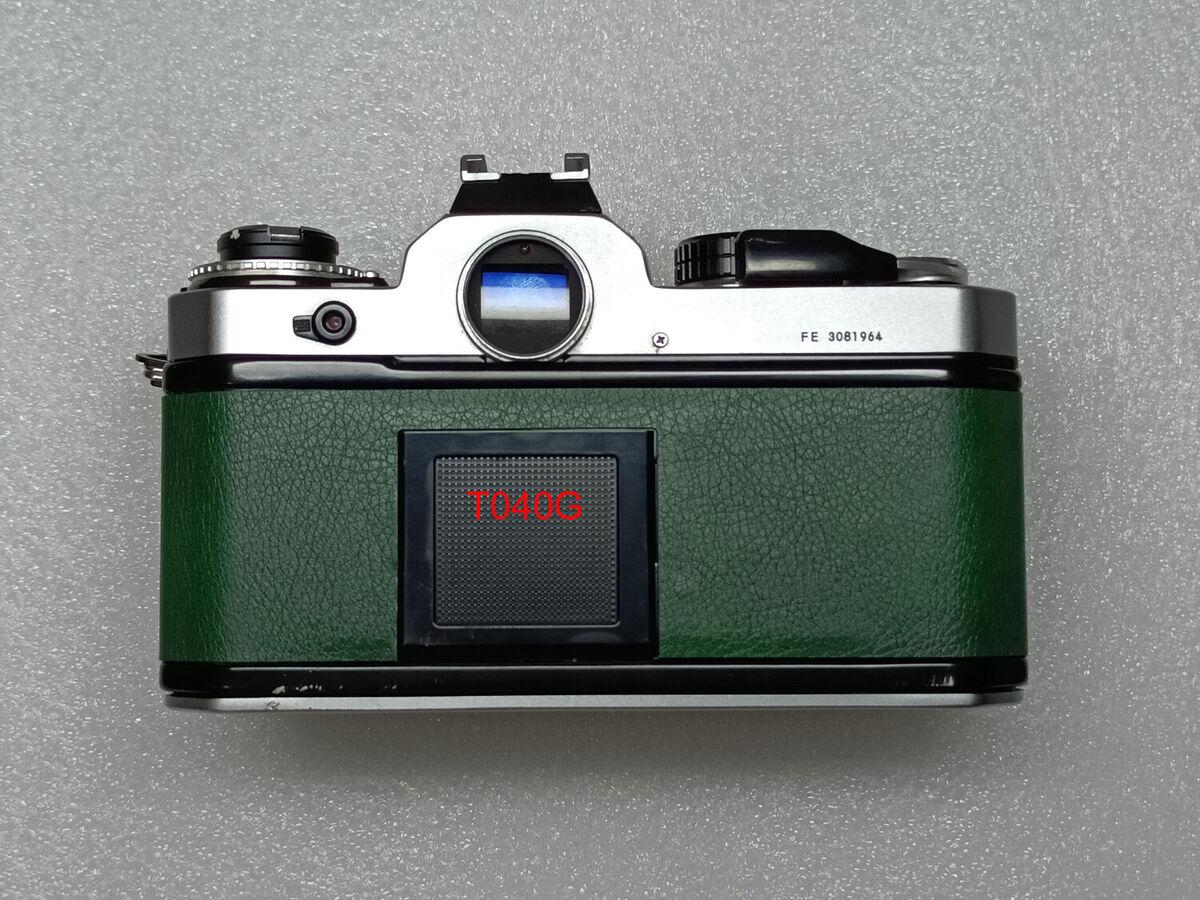 Nikon FE camera replacement skin cover pre-cut self-adhesive Nikon FE camera replacement skin cover pre-cut self-adhesive