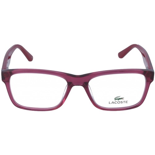 Lacoste Eyeglasses L2904 230 Polished Dark Havana Rounded  display picture 1