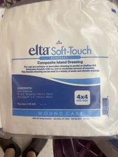 Elta Soft-touch 4x4 Wound Dressing 30 Pcs Exp 5/18