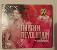 ZUMBA FITNESS RHYTHM REVOLUTION 2 CD, Salsa, Cumbia, Reggaeton, Latin, Samba
