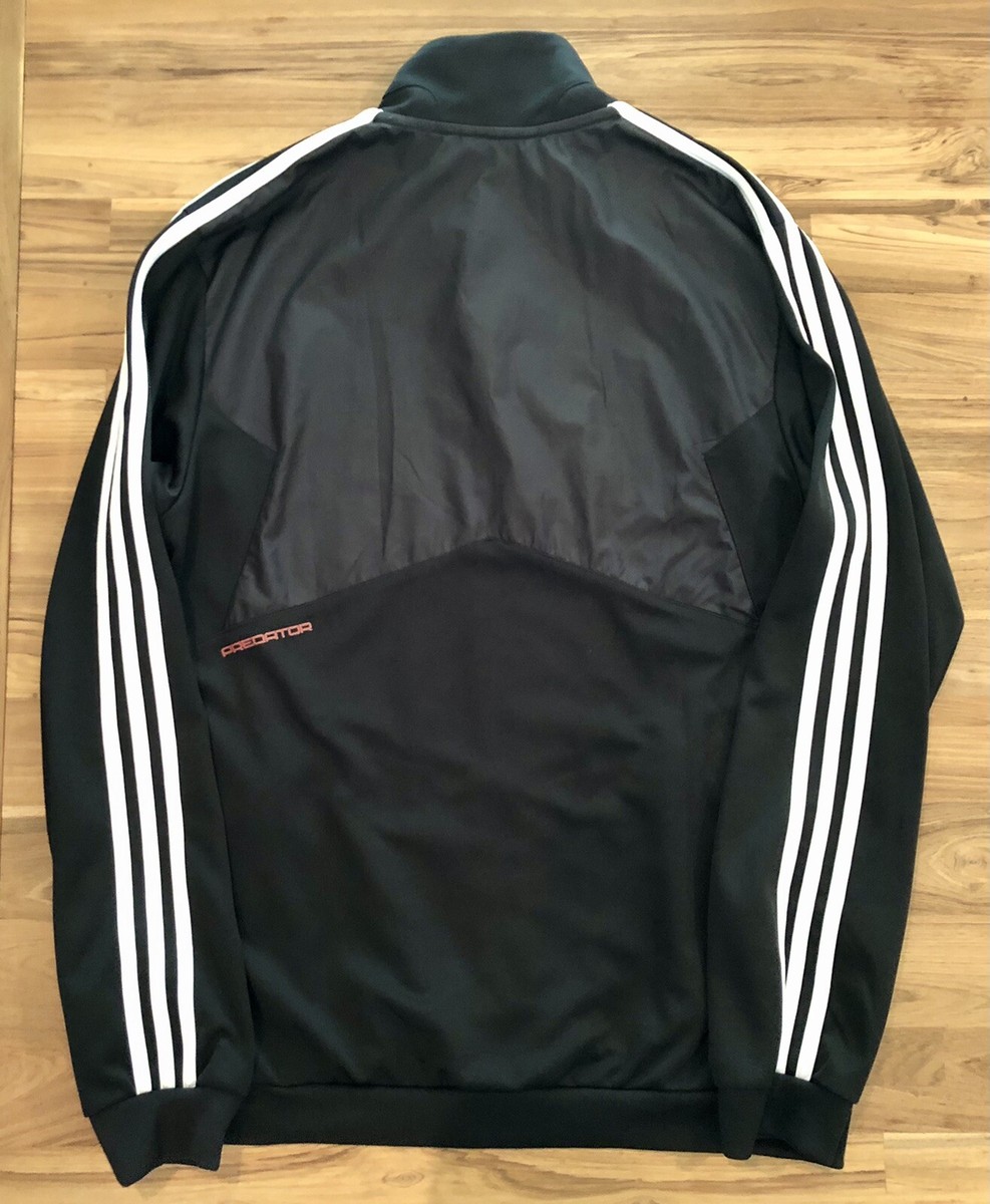 Adidas Predator Black And Red Climalite Track Suit - Mens Medium