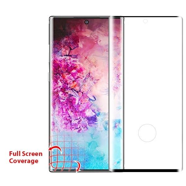 Protector Pantalla Cristal Templado CUBIERTA COMPLETA para Samsung Galaxy Note 10+ PLUS Foto 2 de 4