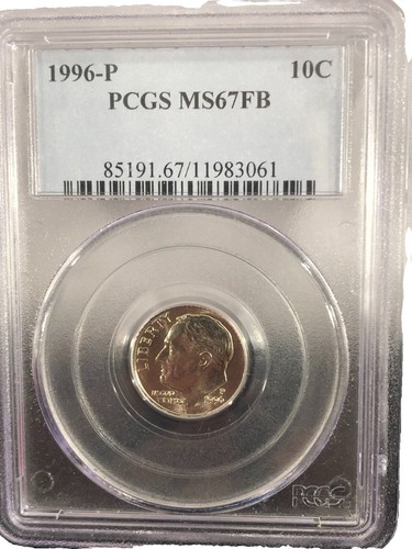 1996-D ROOSEVELT DIME PCGS MS68 058986 | eBay