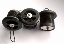 Drone valves set of 3 for Highland bagpipes from engraved reed protectors