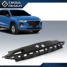 Upper Radiator Support Cover Fit For 2019-2020 Hyundai Santa Fe Accessory Black