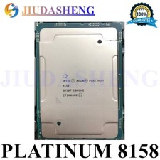 Intel Xeon Platinum 8158 CPU 3.00GHz 12 core 24.75MB LGA-3647 processor 150W