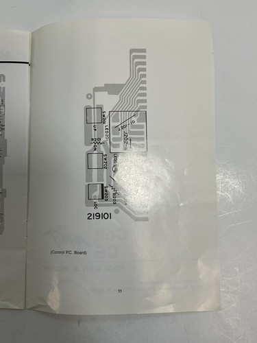 Colt 359 OEM Instruction Manual Electronic Tuning 40 Channel Citizens Band Radio - Picture 12 of 12