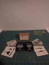Vintage Vietnam US Navy Training Aircraft Ships Recognition Study Cards 5 E 12