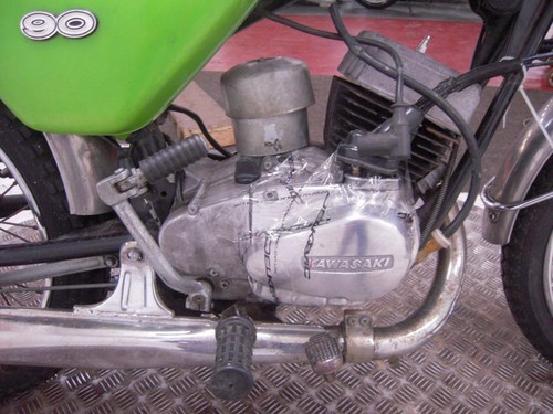 1974 Kawasaki G3SSD 90 Unregistered US Import Barn Find Classic Restoration Proj - Picture 9 of 10