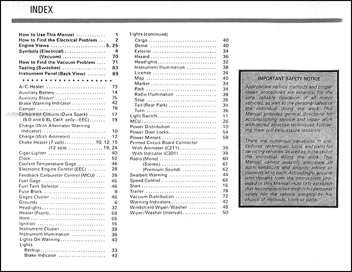 Ford Econoline 1982 furgoneta eléctrica manual 82 Club Wagon E100 E150 E250 E350 Foto 2 de 2