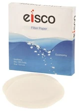 Eisco Labs Qualitative Filter Paper, 12.5cm Diameter - Pack of 100